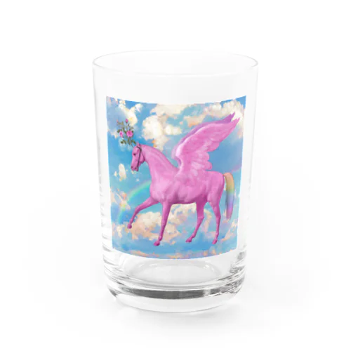 ピンク・ユニコーン Water Glass