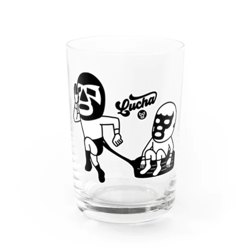 LUCHA#106mono Water Glass