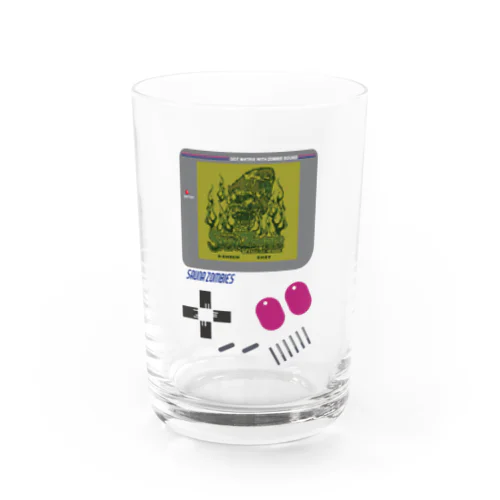 SAUNA ZOMBIES -8bit ZOMBIES- Water Glass