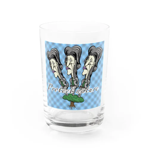 Protect nature Water Glass
