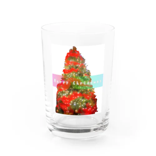 クリスマス Water Glass