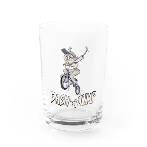 "DASH 'n' JUMP" Water Glass