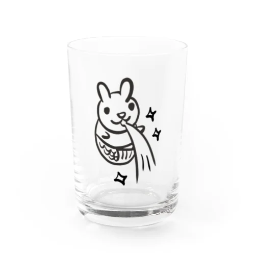 マーウサギ Water Glass
