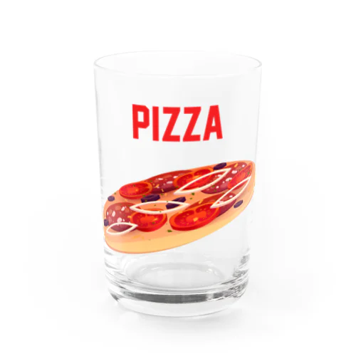 PIZZA-ピザ- Water Glass