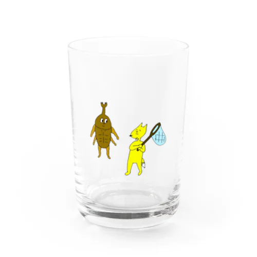 捕れる気がしない Water Glass