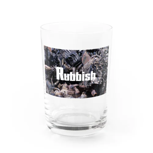 Rubbish Water Glass