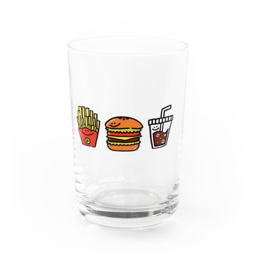 Hamburger set Water Glass