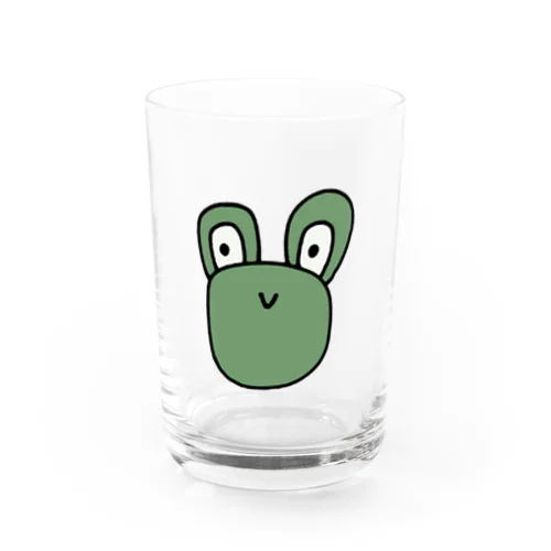 🐸みどりのかえる Water Glass