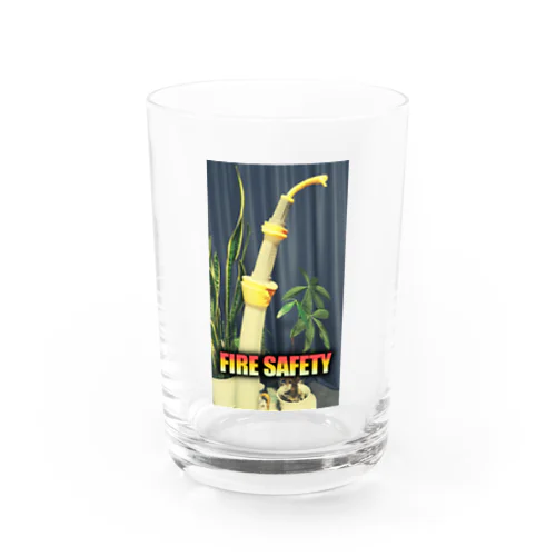 FIRE SAFETY Water Glass