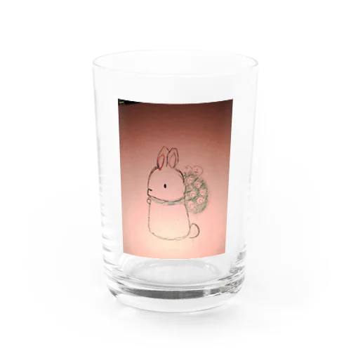 どろぼううさぎのぴょん×2 Water Glass