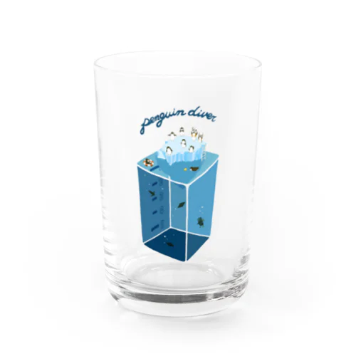 ペンギンダイバー！ Water Glass