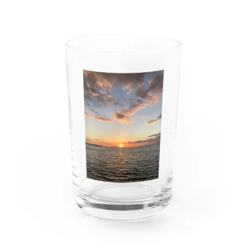 夕日 Water Glass