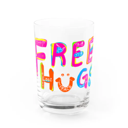 フリーハグ／FREE HUGS Water Glass