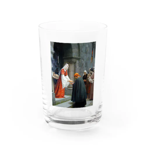 エドモンド・レイトン《ハンガリーの聖エルジェーベト》 グラス