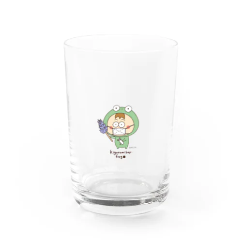 かわいいかえるのこ Water Glass