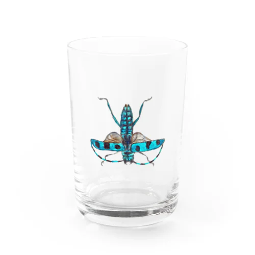 ルリボシカミキリ Water Glass