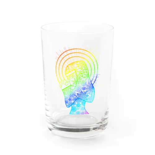 SisterOfFlowerFlame Water Glass