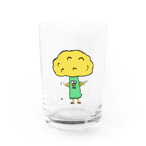 少しアウトローを行くブロッコリー Water Glass