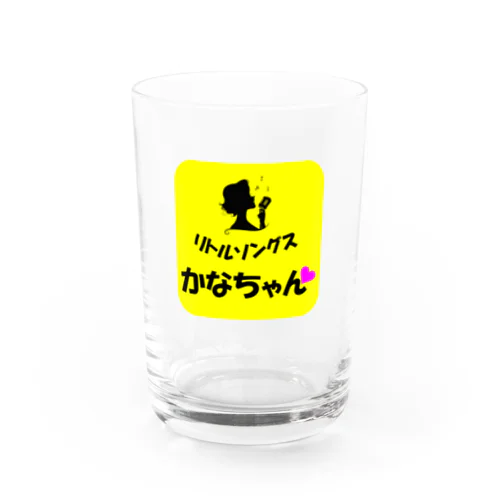 リトルソングスｰグッズ１角丸 Water Glass