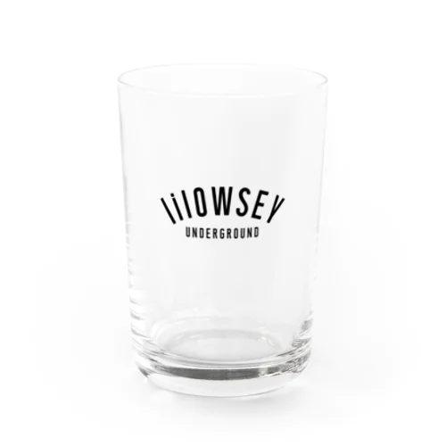 "lilOWSEY" OG BLACK LOGO Water Glass