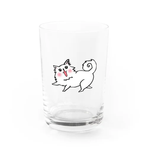 日本スピッツちゃん Water Glass