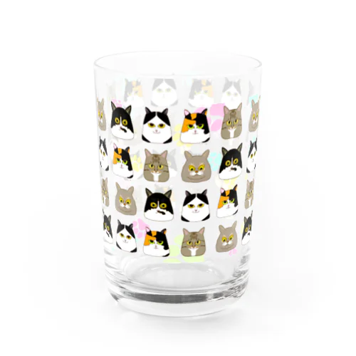 グラスニャンズ＃🐈みつきのこの優しいセカイ Water Glass