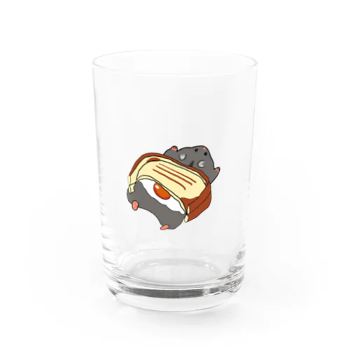 ハムサンドはむ〜! Water Glass