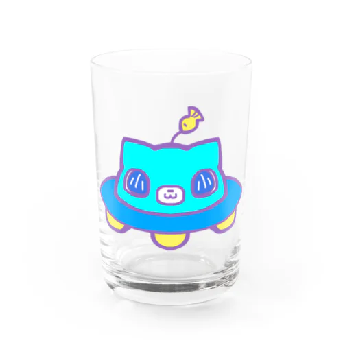 猫UFO Water Glass