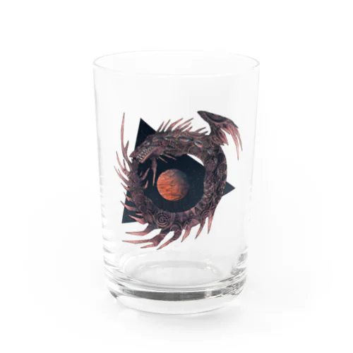 uroboros Water Glass