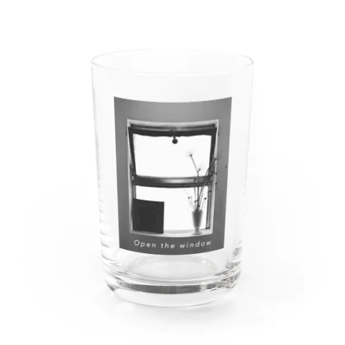 窓を開けよう Water Glass