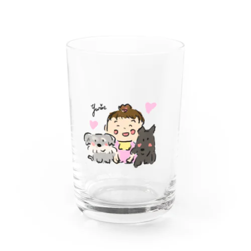 ゆりえ Water Glass