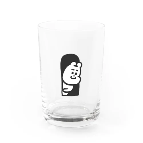 ちらっとくま吉 Water Glass