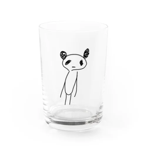 虚しさパンダ Water Glass