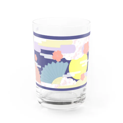 『源氏物語』花宴巻 エマキ Water Glass