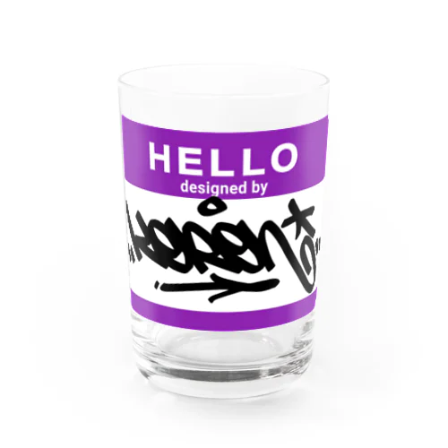 HELLO designed by KERON グラス