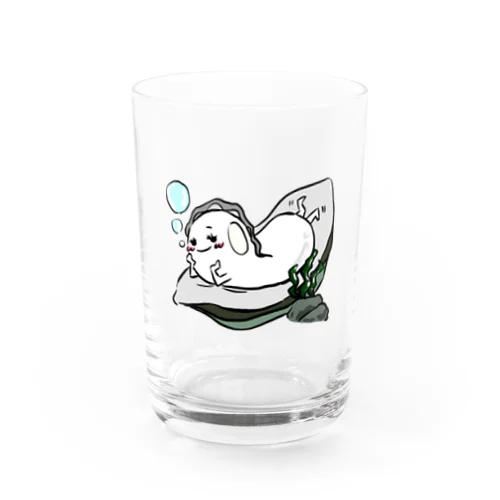 お牡蠣ちゃん Water Glass