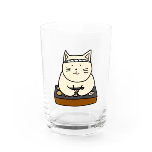 たこ焼き屋さんねこ Water Glass