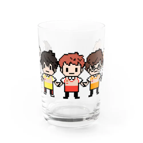 ドットはなまる園 Water Glass