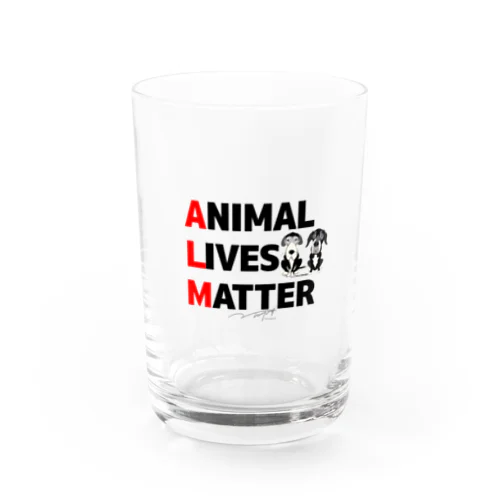 Animal Lives Matter "Suu & Cheyenne" Water Glass