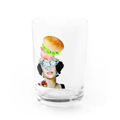 女優ハンバーガー Water Glass