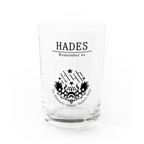 ハーデスイメージ　オリジナルロゴ Water Glass