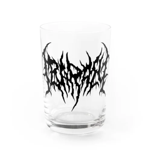 デスメタル茨城 / DEATH METAL IBARAKI Water Glass