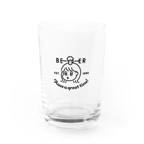 BEERちゃん Water Glass