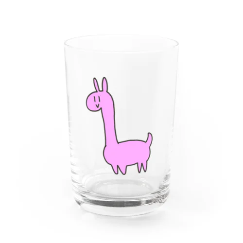 謎のピンク生き物 Water Glass