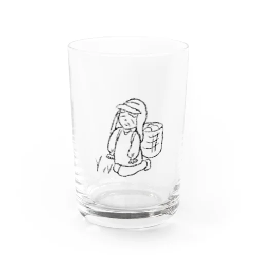とんとかとん村のおばあちゃん Water Glass