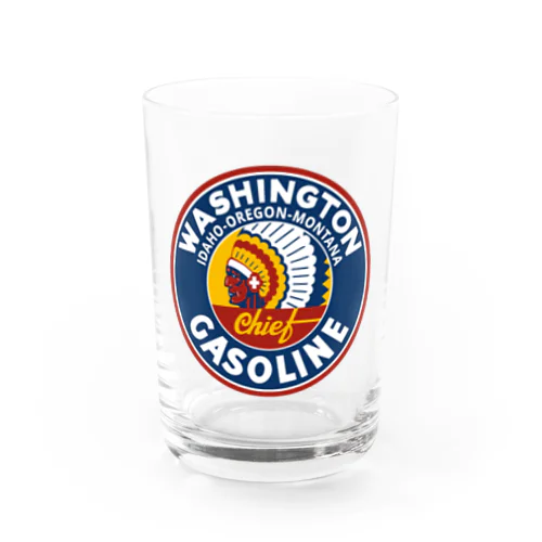 Washington Chief Gasoline Water Glass