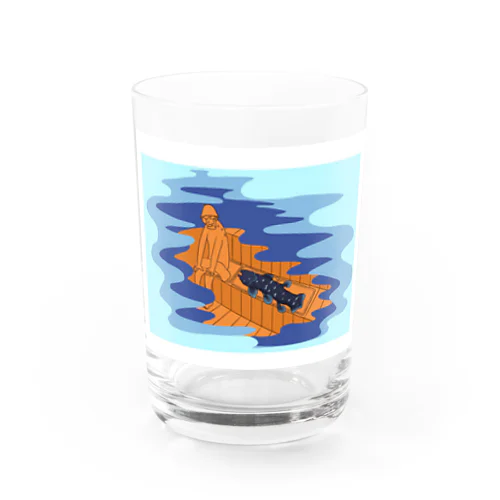 シーラカンスとサウナ Water Glass