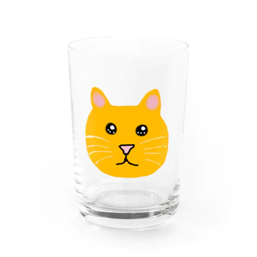 ねこちゃん Water Glass