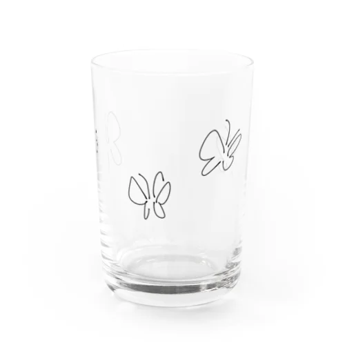 ちょうちょうちょうちょ Water Glass