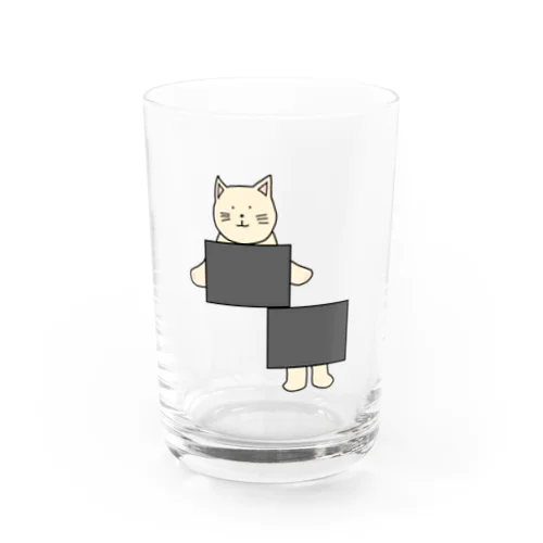 イリュージョンねこ Water Glass